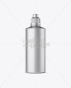 Metallic Plastic Bottle Mockup