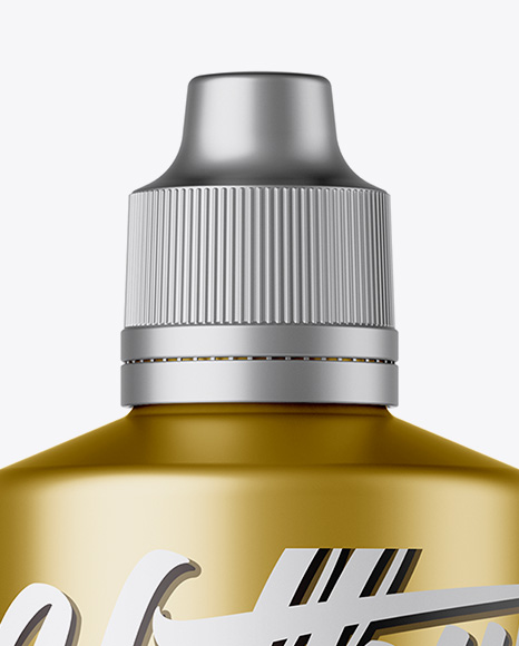 Metallic Plastic Bottle Mockup Metallic Plastic Bottle Mockup