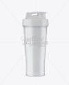 Transparent Shaker Bottle - Front View