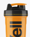 Glossy Shaker Bottle - Front View