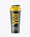 Matte Shaker Bottle - Front View