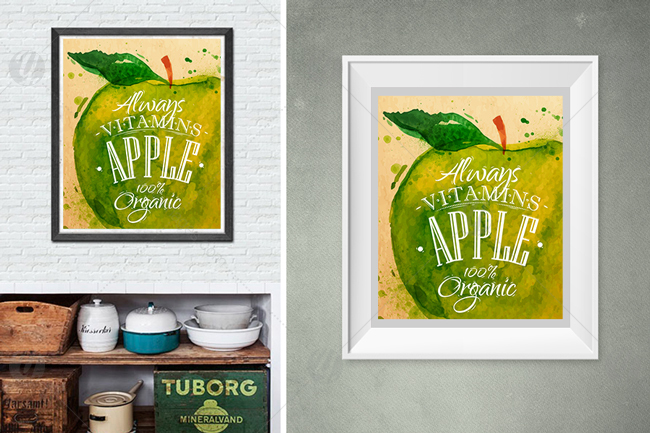 Poster Fruits & Vegetables Poster Fruits & Vegetables