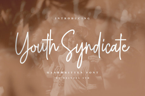 Youth Syndicate - Watermark font