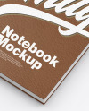 Leather Notebook Mockup