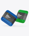 Two Food Containers Mockup