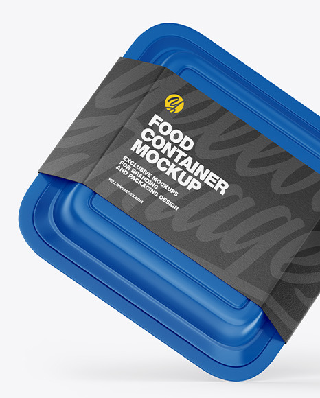 Two Food Containers Mockup