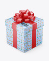 Glossy Gift Box Mockup Glossy Gift Box Mockup