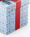 Glossy Gift Box Mockup Glossy Gift Box Mockup