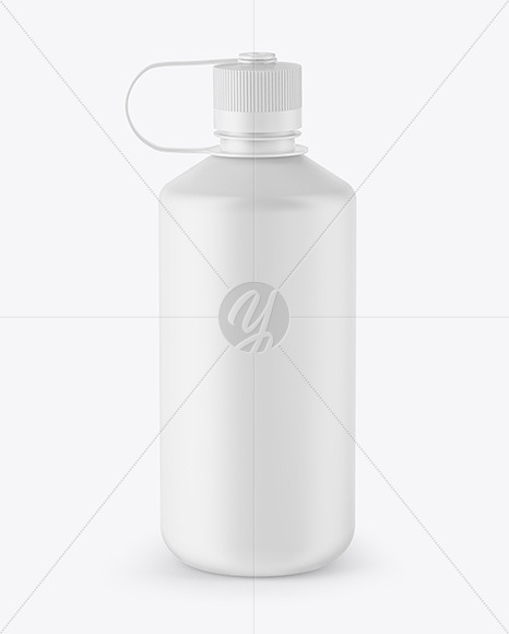 Matte Water Bottle Mockup