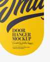 Door Hanger Mockup