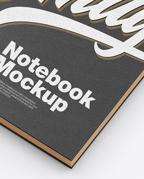 Kraft Notebook Mockup