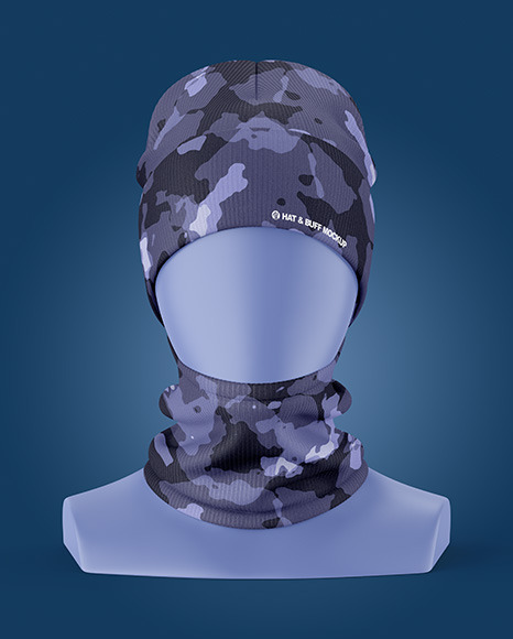 Winter Hat & Buff Mockup Winter Hat & Buff Mockup