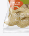 Plastic Bag With Frozen Pierogies Mockup