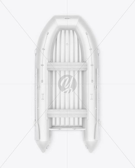 Inflatable Boat Mockup