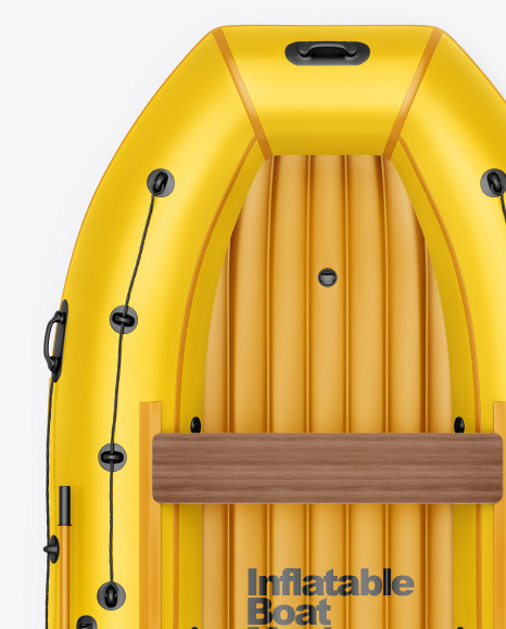 Inflatable Boat Mockup