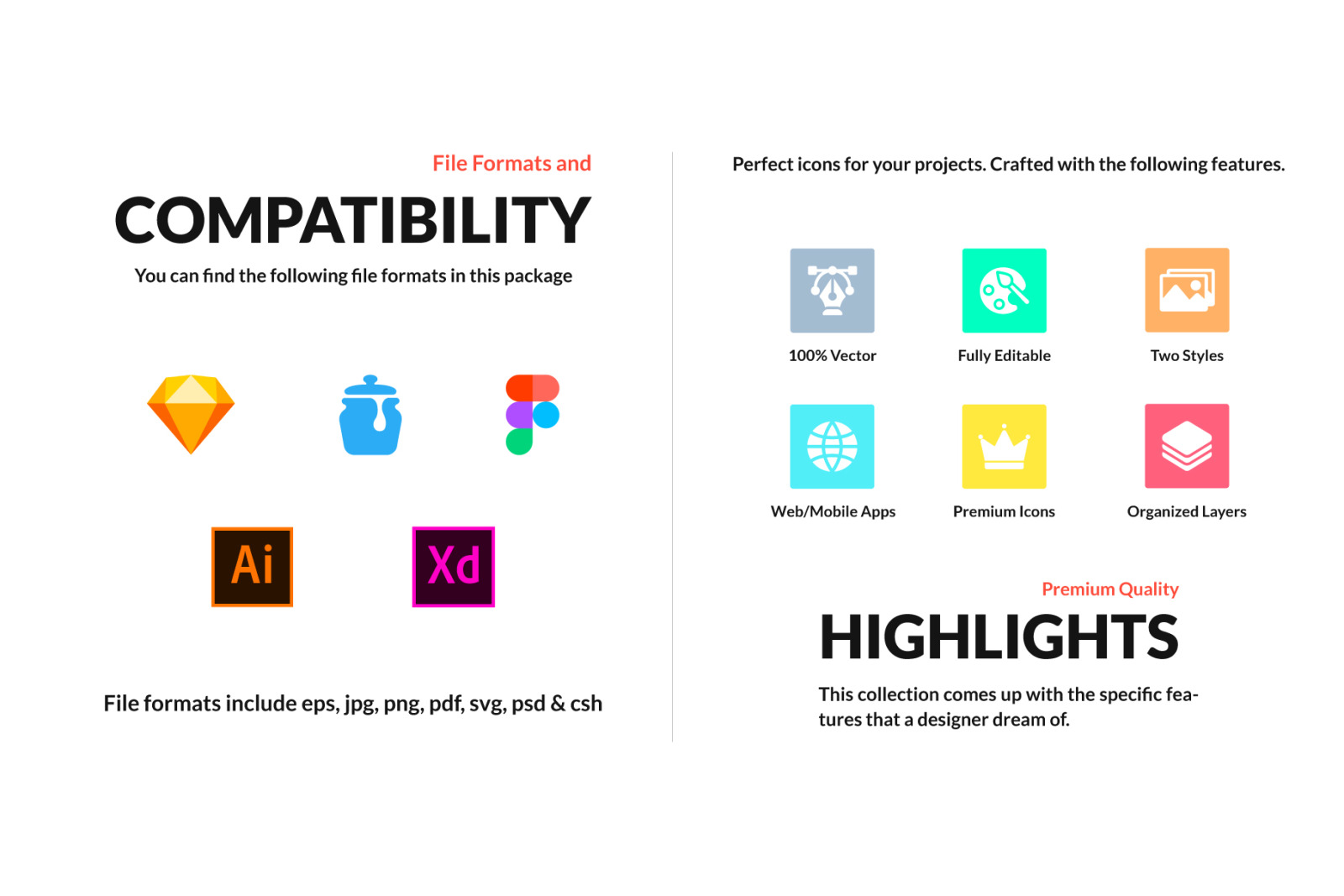 1200+ Flat Line Conceptual Icons 1200+ Flat Line Conceptual Icons