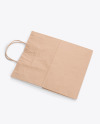 Kraft Paper Shopping Bag Mockup