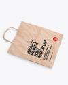 Kraft Paper Shopping Bag Mockup