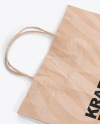 Kraft Paper Shopping Bag Mockup