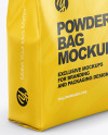 Matte Powder Bag Mockup