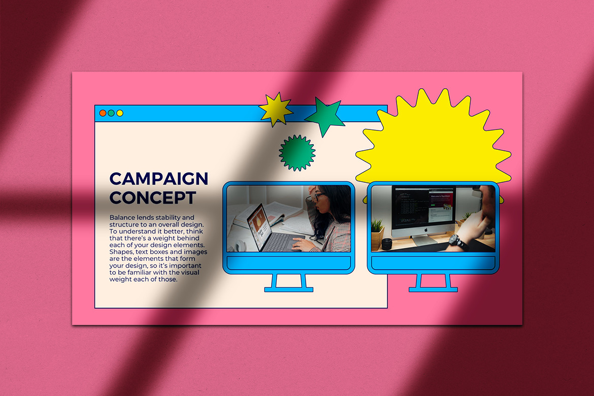 Virtual Campaign Google Slide Presentation