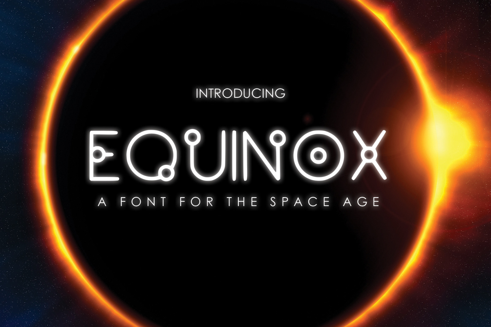 EQUINOX - A Font for the Space Age EQUINOX - A Font for the Space Age