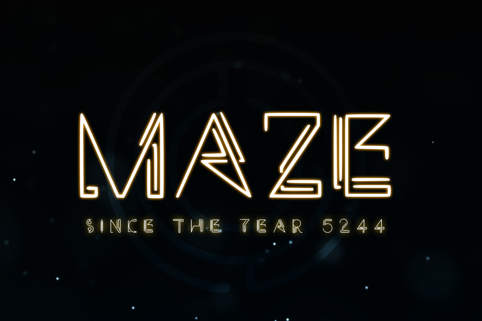 MAZE - A Technical Typeface MAZE - A Technical Typeface