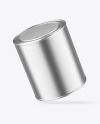 Paint Metallic Tin Can Mockup