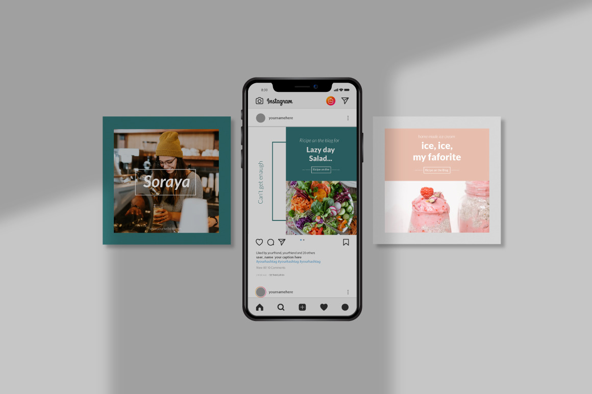 Soraya Instagram Template Soraya Instagram Template