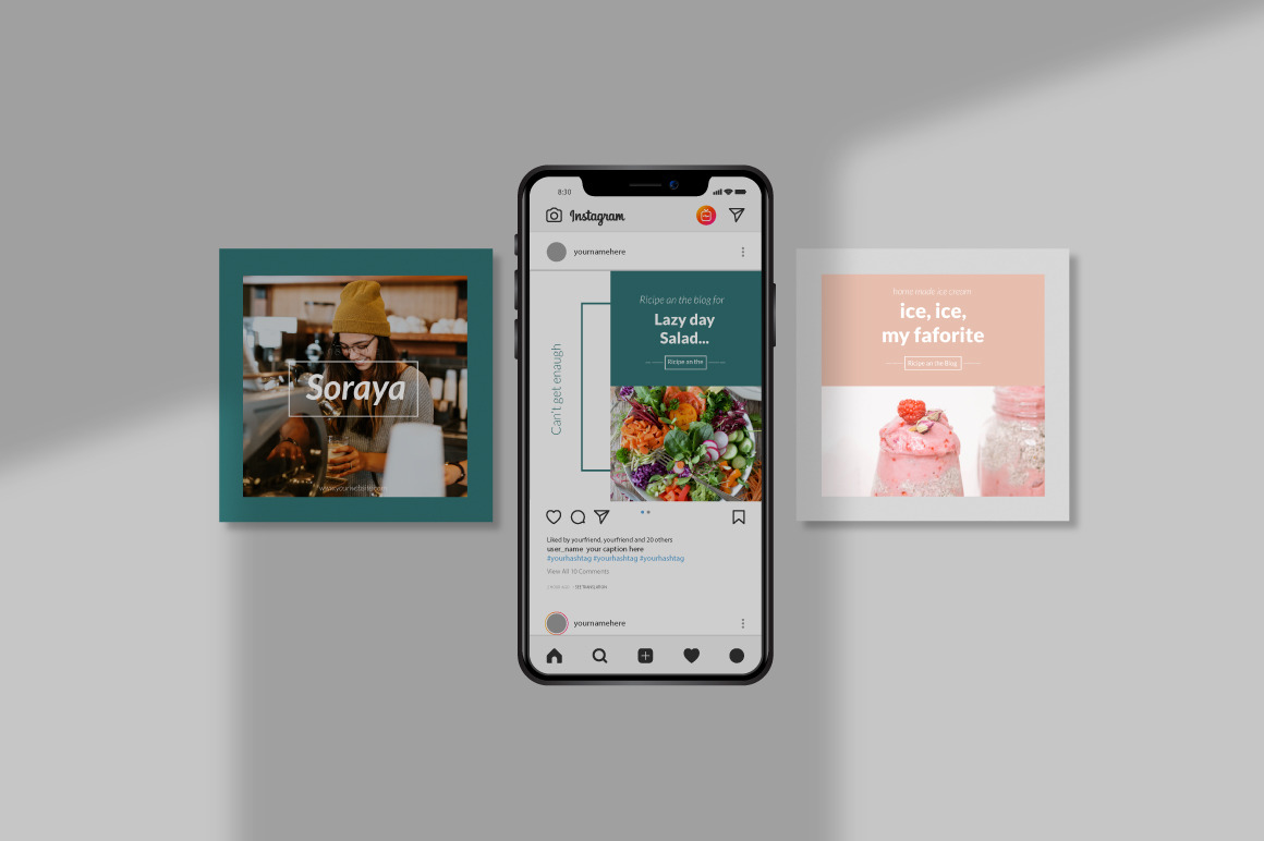 Soraya Instagram Template