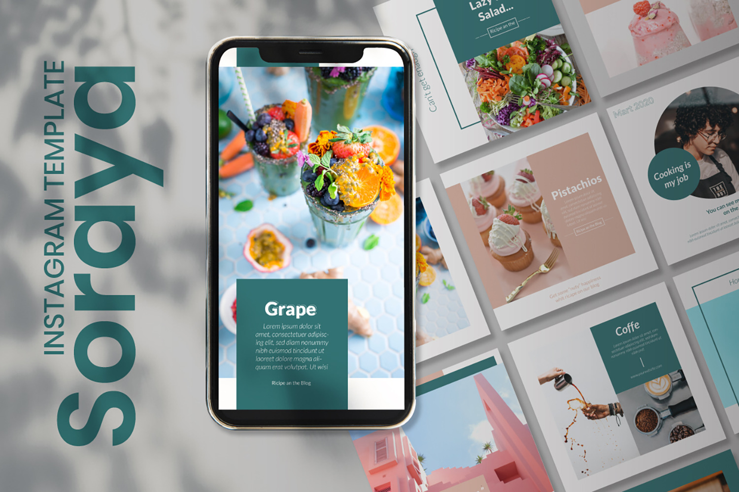 Soraya Instagram Template Soraya Instagram Template