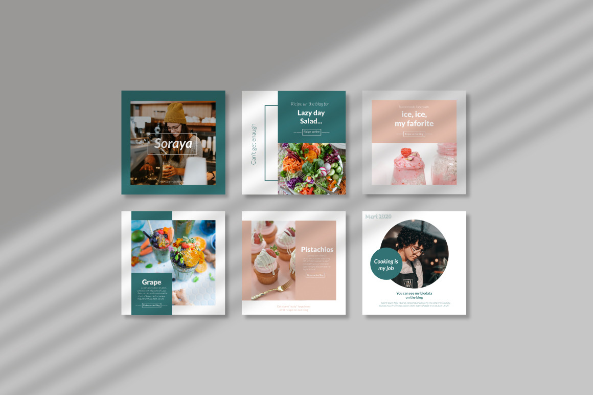 Soraya Instagram Template Soraya Instagram Template