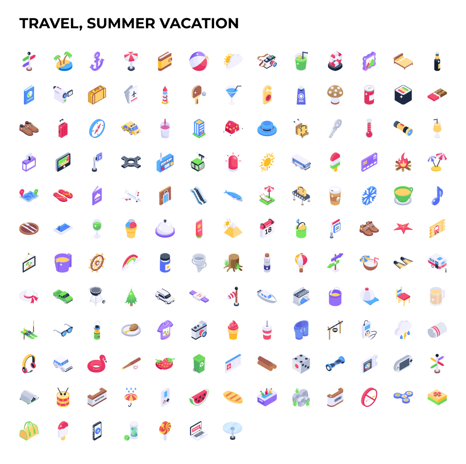 2500+ Isometric Icons 2500+ Isometric Icons