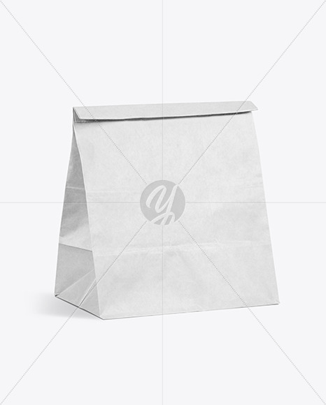 Kraft Paper Food Bag Mockup