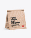 Kraft Paper Food Bag Mockup