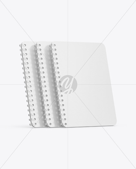 Set of Notebooks Mockup