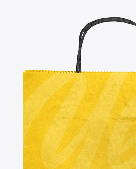 Kraft Paper Bag Mockup