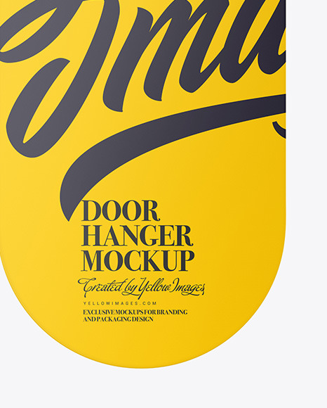 Door Hanger Mockup