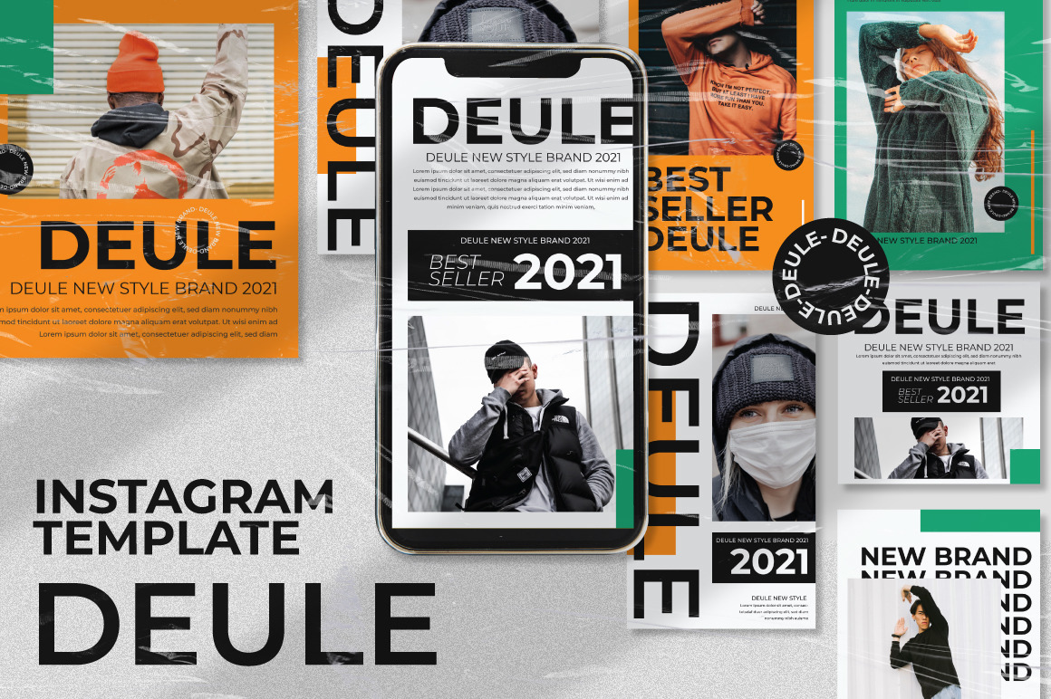 Deule Instagram Template