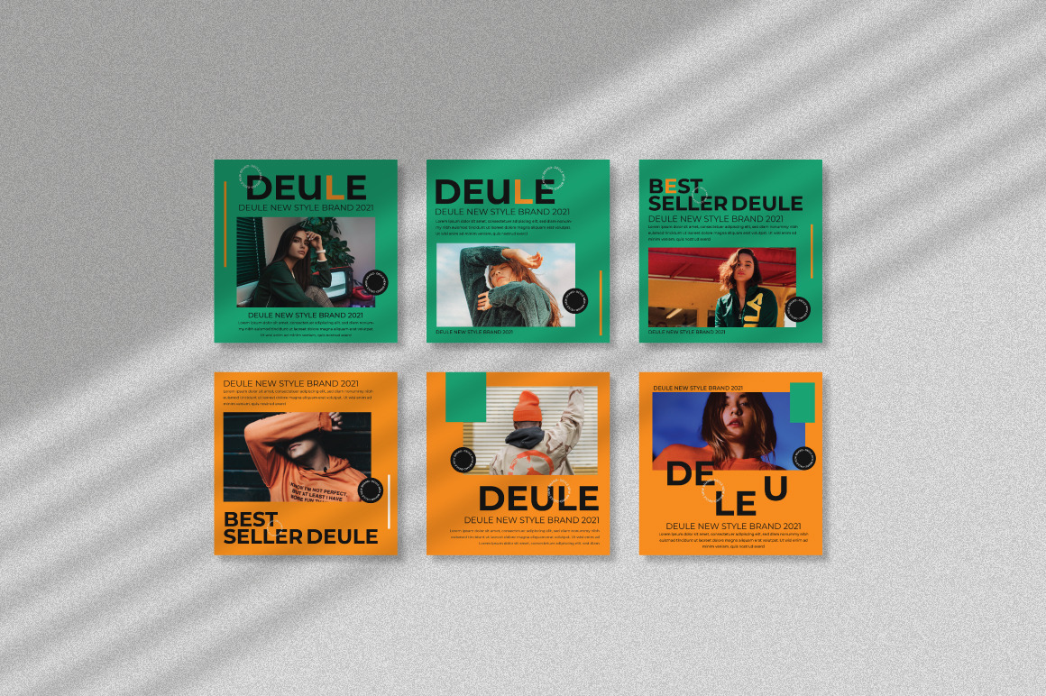 Deule Instagram Template Deule Instagram Template