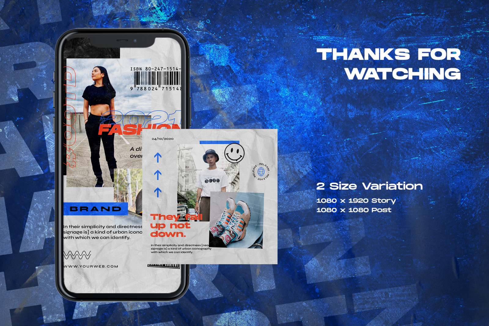 Hartz - Instagram Stories & Post Template Hartz - Instagram Stories & Post Template