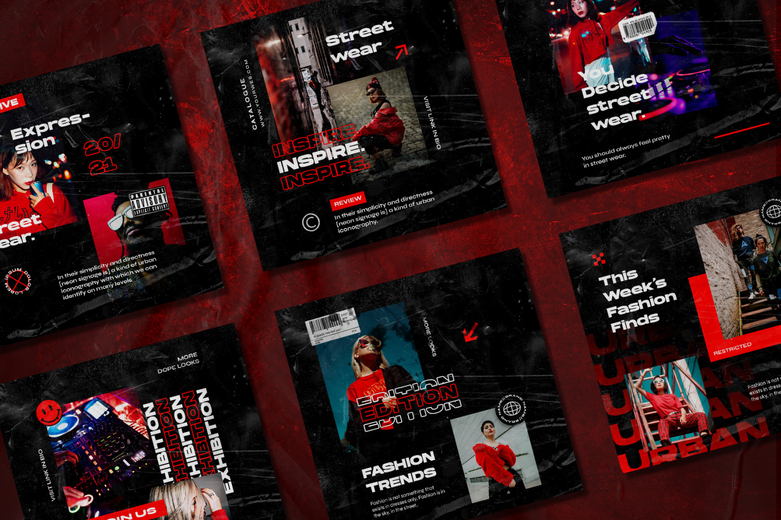 Kyuros - Instagram Stories & Post Template Kyuros - Instagram Stories & Post Template