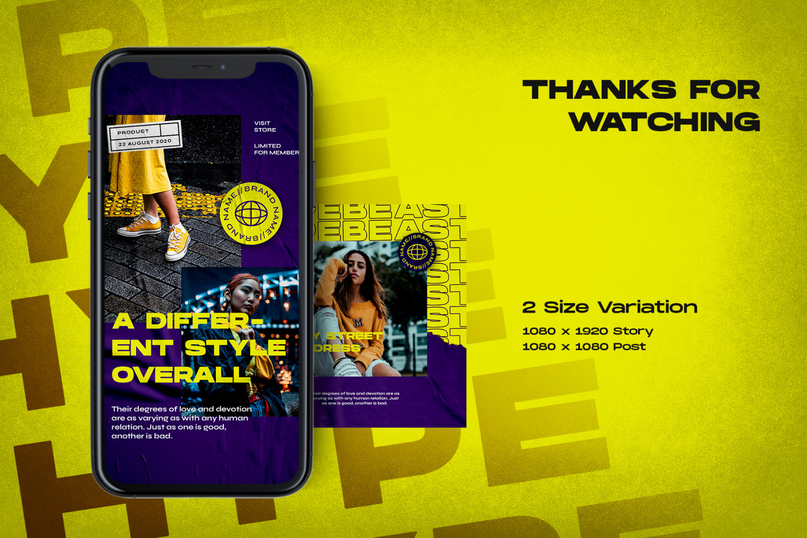 Dopx - Instagram Stories & Post Template Dopx - Instagram Stories & Post Template