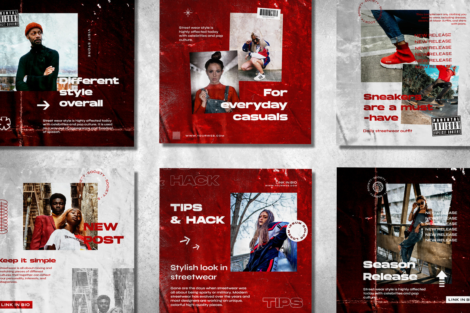 Crewd - Instagram Stories & Post Template Crewd - Instagram Stories & Post Template