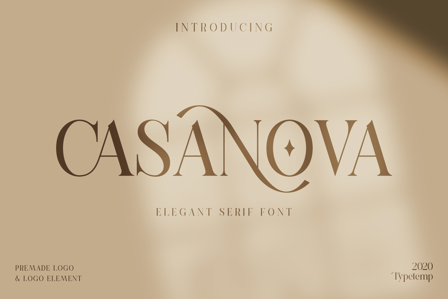 Casanova Elegant Serif Display