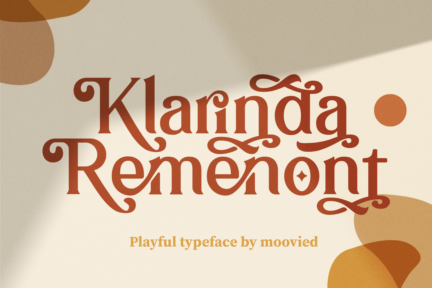 Klarinda Playful Serif Font