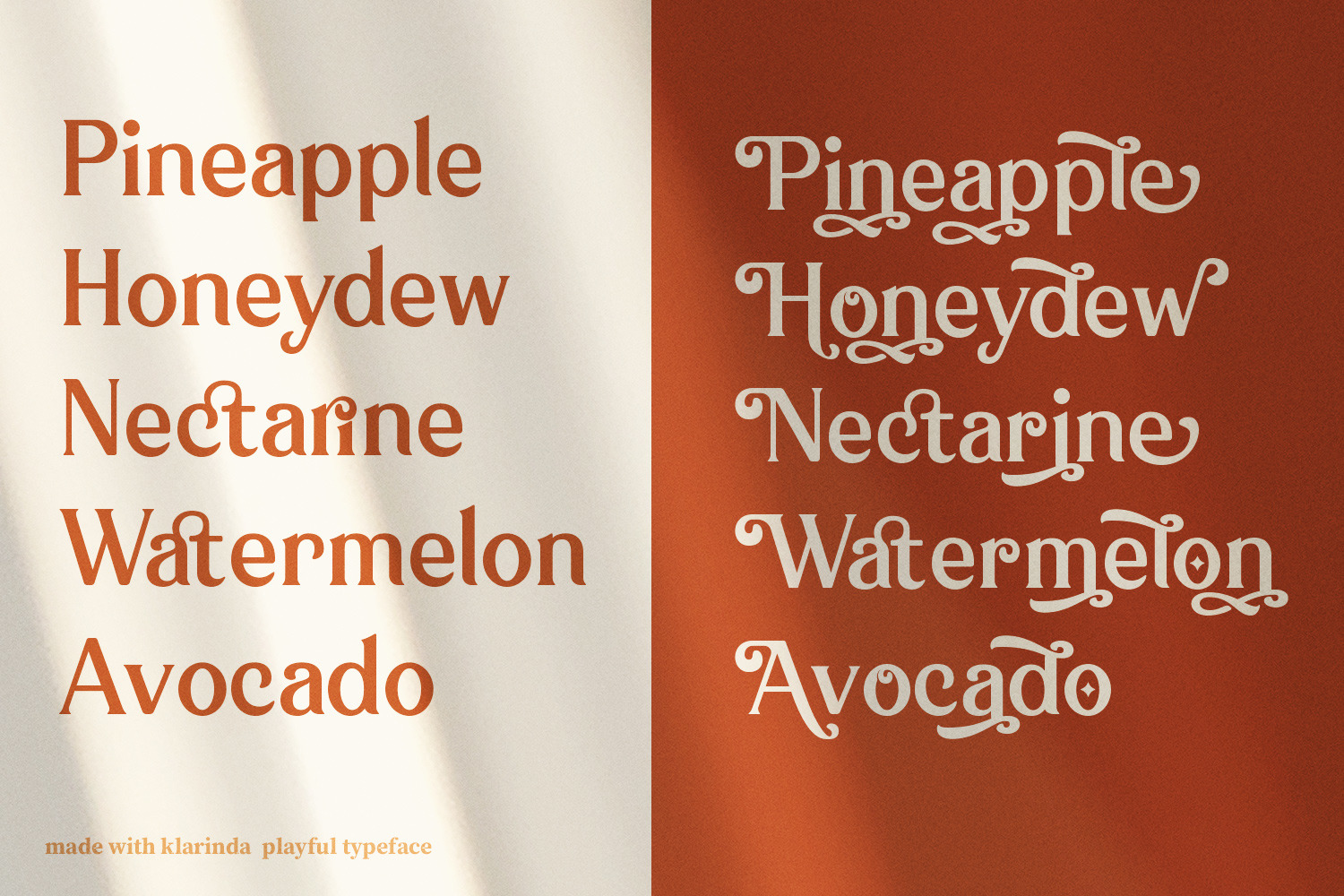 Klarinda Playful Serif Font Klarinda Playful Serif Font