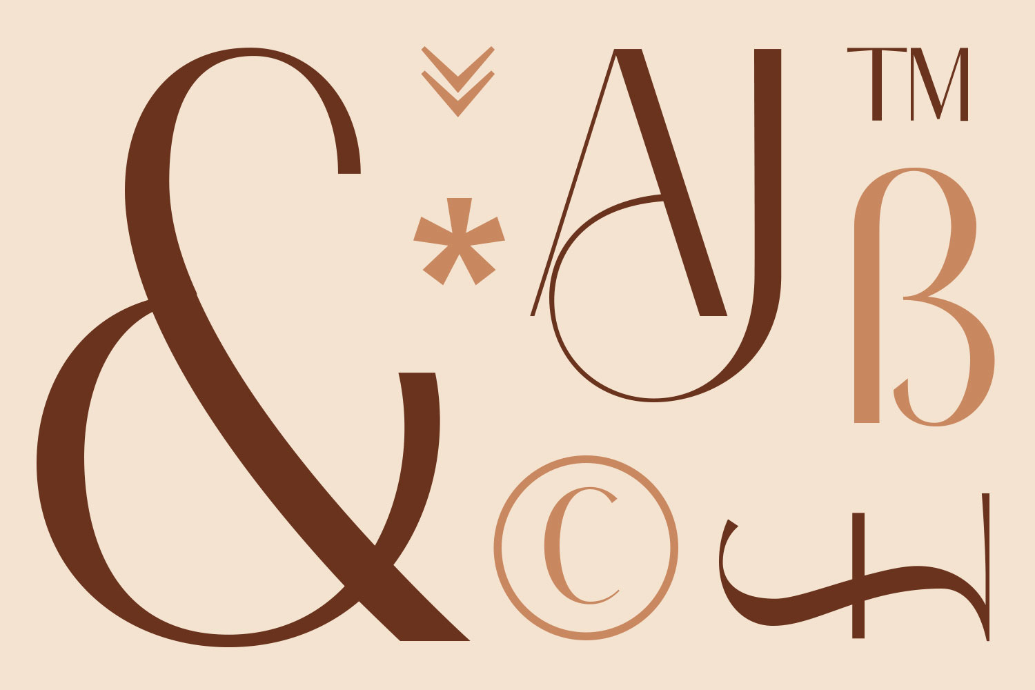 Classy Brune Sans Serif Typeface