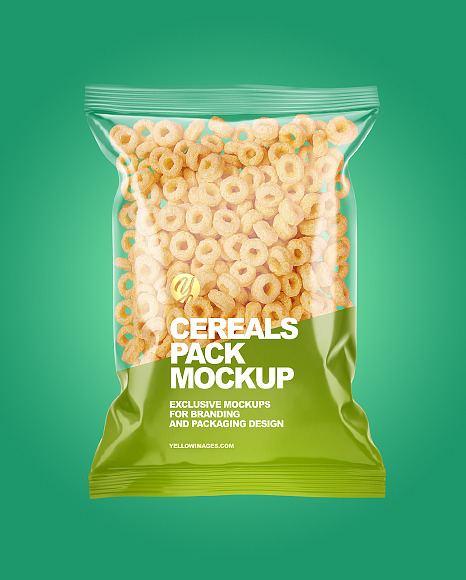 Cereals Pack Mockup