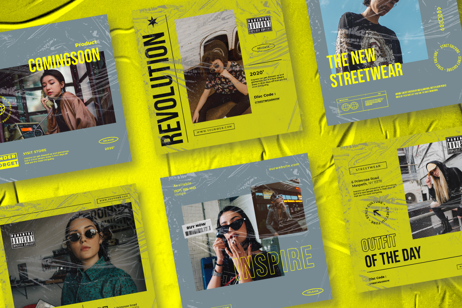 Savage - Instagram Stories & Post Template Savage - Instagram Stories & Post Template